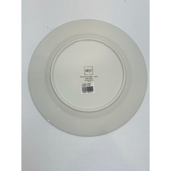 Mikasa Palatial Platinum Dinnerware Fine China Dinner Plate Dining Tableware - Picture 5 of 7
